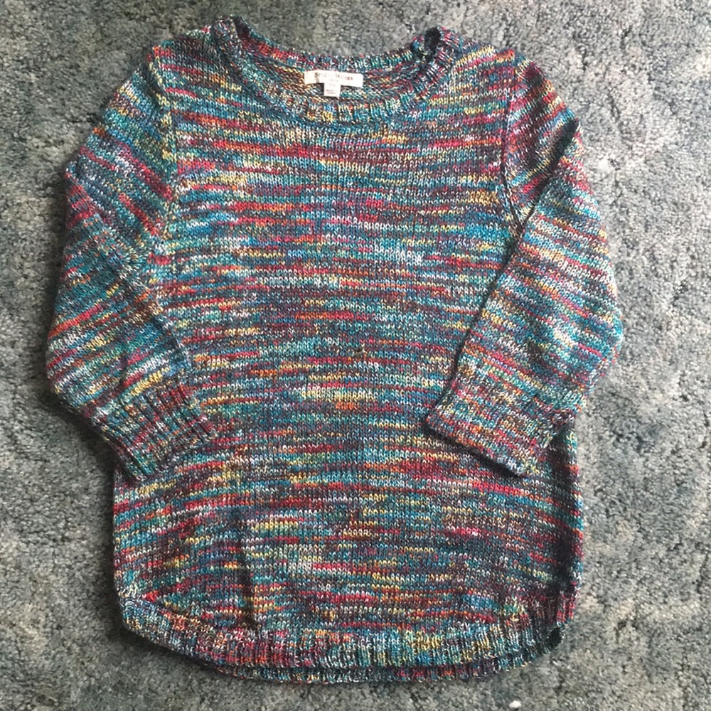 Studio Works Lightweight 3/4 sleeve Sweater